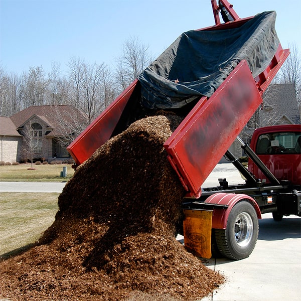 you do not need to be home to receive your mulch delivery as long as the delivery instructions are clear